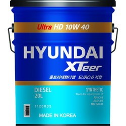 Моторное масло Hyundai XTeer Ultra HD 10W-40 20L