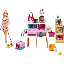 Кукла Barbie Blonde and Pet Boutique Playset GRG90