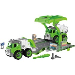 Конструктор DIY Spatial Creativity Garbage Truck and Dump Truck LM9048-1A