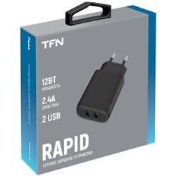 Зарядное устройство TFN Rapid 12W + USB C Cable
