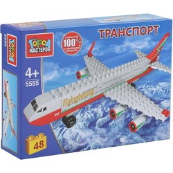 Конструктор Gorod Masterov Airplane 5555