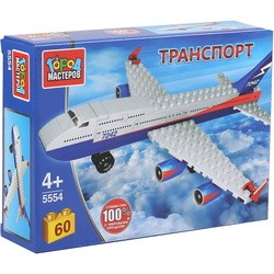 Конструктор Gorod Masterov Airplane 5554