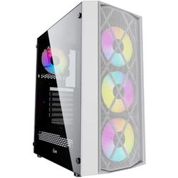 Корпус Powercase Rhombus X4 Mesh LED