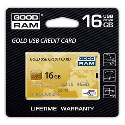 USB-флешки GOODRAM Gold USB Credit Card 16Gb