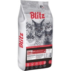 Корм для кошек Blitz Adult Beef 10 kg