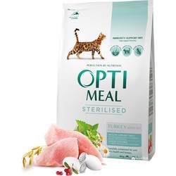 Корм для кошек Optimeal Adult Sterilised with Turkey 0.2 kg