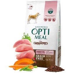 Корм для собак Optimeal Carnivores Turkey Vegetables 1.5 kg