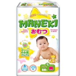 Подгузники Maneki Ultrathin Diapers M / 58 pcs