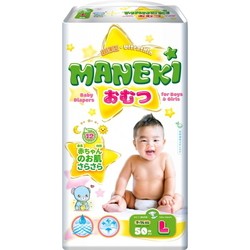 Подгузники Maneki Ultrathin Diapers L