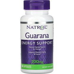 Сжигатель жира Natrol Guarana 200 mg 90 cap