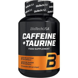 Сжигатель жира BioTech Caffeine plus Taurine 60 cap