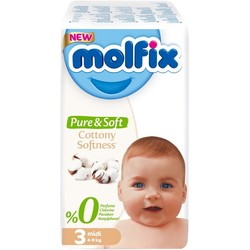 Подгузники Molfix Pure and Soft 3 / 46 pcs