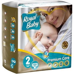 Подгузники Royal Baby Premium Care 2 / 100 pcs