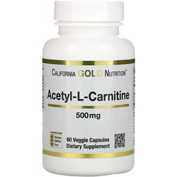 Сжигатель жира California Gold Nutrition Acetyl-L-Carnitine 500 mg 60 cap