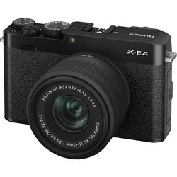 Фотоаппарат Fuji X-E4 kit 27 (серебристый)