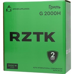 Электрогриль RZTK G 2000H