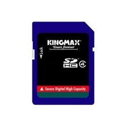Карты памяти Kingmax SDHC Class 4 8Gb