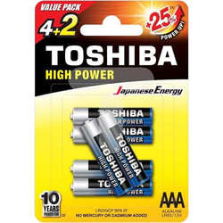 Аккумулятор / батарейка Toshiba High Power 6xAAA