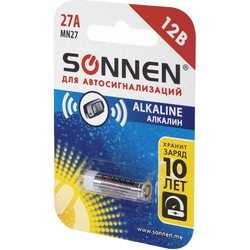 Аккумулятор / батарейка SONNEN Alkaline 1x27A
