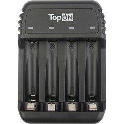 Зарядка аккумуляторных батареек TopON TOP-CH500