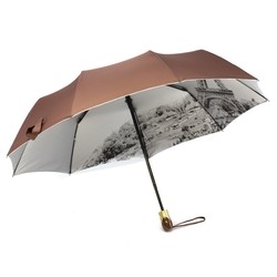 Зонт Diniya 168 (коричневый)