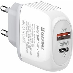 Зарядное устройство ColorWay CW-CHS024QPD