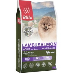 Корм для собак Blitz Adult Small Holistic Lamb/Salmon 12 kg