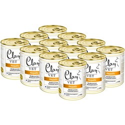 Корм для собак Clan Packaging Vet Adult Canned Hepatic 0.34 kg