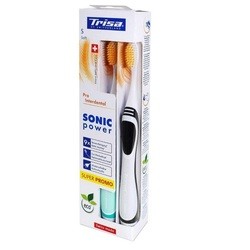 Электрическая зубная щетка Trisa Sonic Power Akku 686077 (серый)