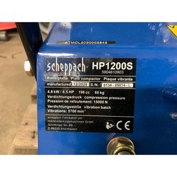 Виброплита Scheppach HP 1200 S