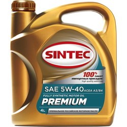 Моторное масло Sintec Premium 5W-40 4L