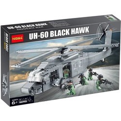 Конструктор Decool UH-60 Black Hawk 2114