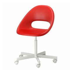Компьютерное кресло IKEA ELDBERGET 093.318.64 (красный)