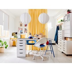 Компьютерное кресло IKEA LOBERGET 393.318.91 (серый)