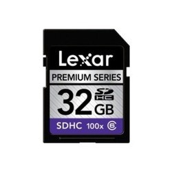 Карты памяти Lexar Premium 100x SDHC Class 6 32Gb