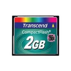 Карты памяти Transcend CompactFlash 266x 2Gb