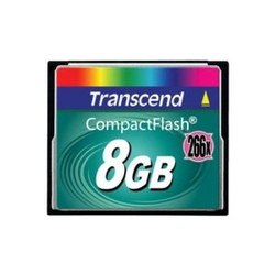 Карты памяти Transcend CompactFlash 266x 8Gb