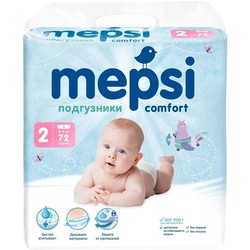 Подгузники Mepsi Diapers Comfort S / 72 pcs