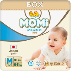 Подгузники Momi Ultra Care Diapers M / 124 pcs
