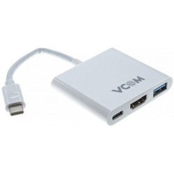 Картридер / USB-хаб VCOM CU427