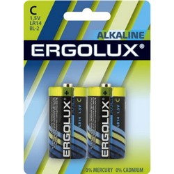 Аккумулятор / батарейка Ergolux 2xC