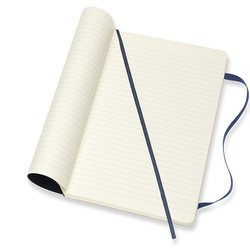 Блокнот Moleskine Ruled Notebook Large Soft Sapphire