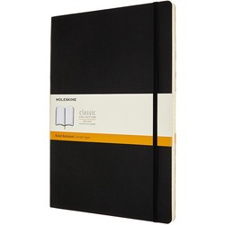 Блокнот Moleskine Ruled Notebook A4 Soft Black