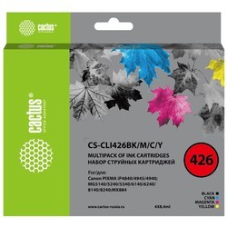 Картридж CACTUS CS-CLI426BK/M/C/Y