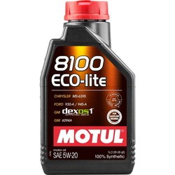 Моторное масло Motul 8100 Eco-Lite 5W-20 1L