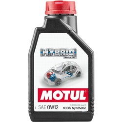 Моторное масло Motul Hybrid 0W-12 1L
