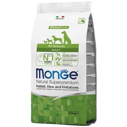Корм для собак Monge Speciality Adult All Breed Rabbit/Rice 15 kg