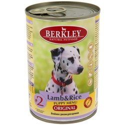Корм для собак Berkley Puppy Canned Lamb/Rice 2.4 kg