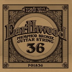 Струны Ernie Ball Earthwood Phosphor Bronze Single 36