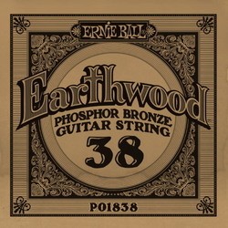 Струны Ernie Ball Earthwood Phosphor Bronze Single 38